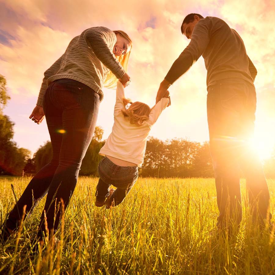 family-sunrise